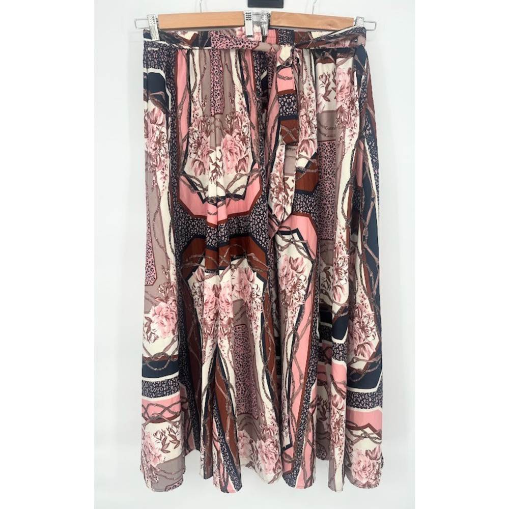 Truly 4 You Maxi Skirt Plus Size 3X Floral Flowy Boho Romantic Feminine Beltedโ